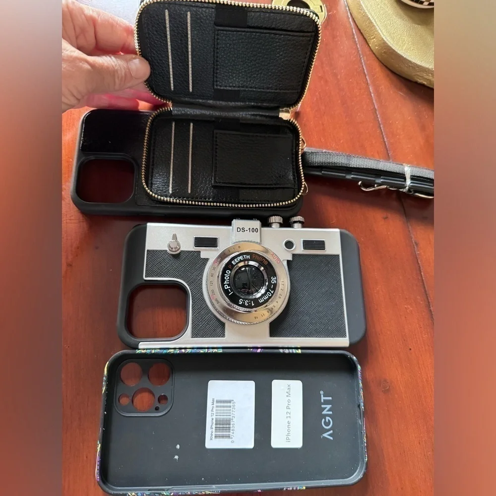 Set of 3 iPhone 12 Pro Max phone cases